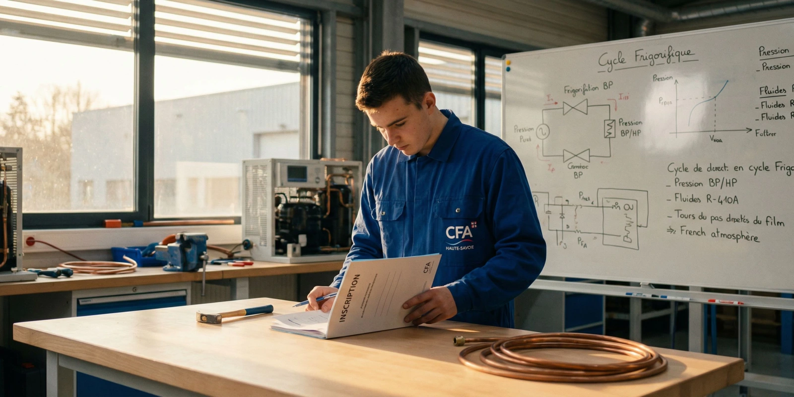 S'inscrire au BP Froid : Conditions, Diplômes Requis et Démarches Étape par Étape