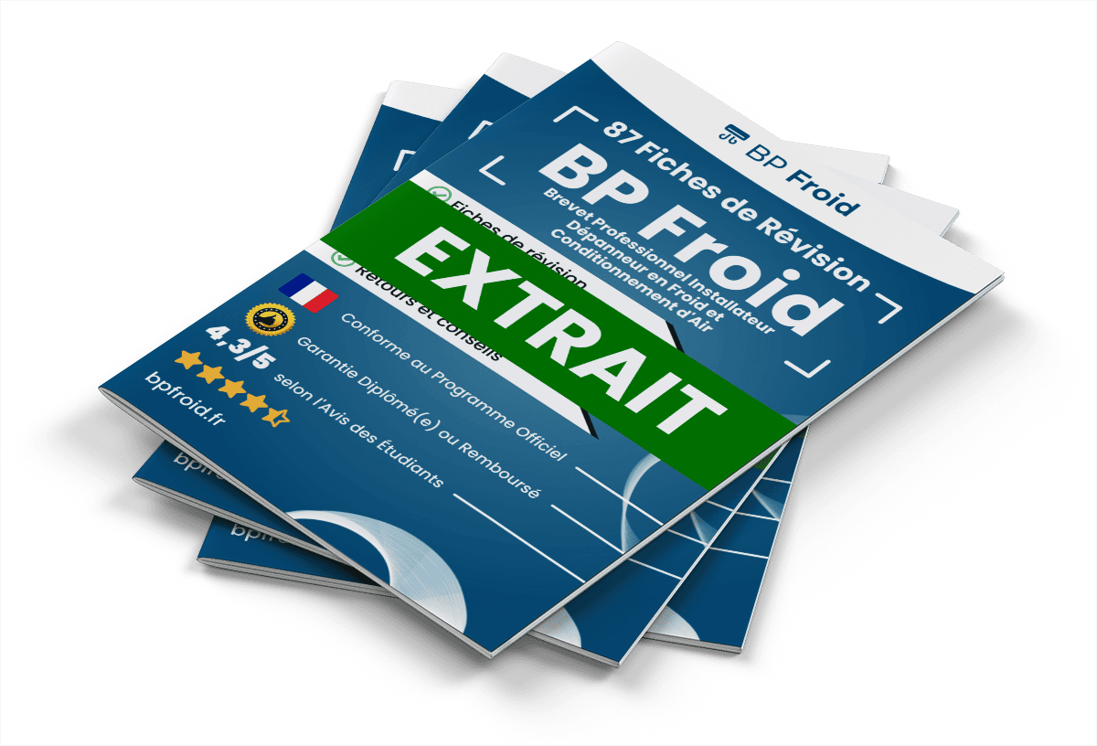 Extrait Fiches Révision gratuites BP Froid