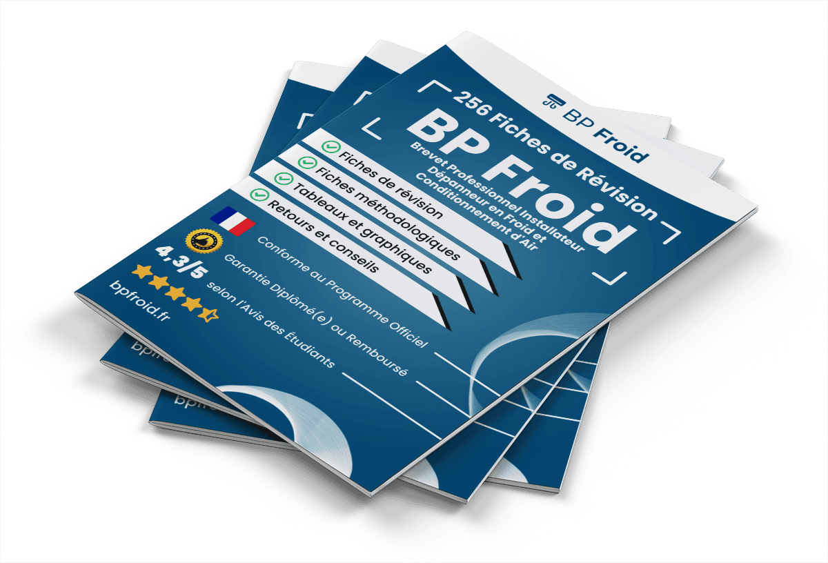 256 Fiches de Révision pour le BP Froid